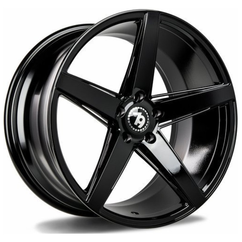 Janta aliaj seventy9 SV-N 8.5x19" 5x120 ET30 BG - Black Glossy