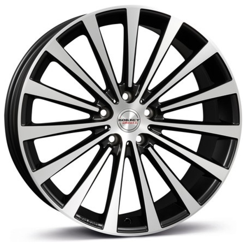 Janta aliaj Borbet BLX 9.5x19" 5x120 ET35 BPM - black polished matt