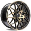 Janta aliaj Carbonado Crazy 8.5x19" 5x120 ET35 BGGF - Black Glossy Gold Front