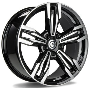 Janta aliaj Carbonado Dynamite 8.5x19" 5x120 ET33 BFP - Black Front Polished