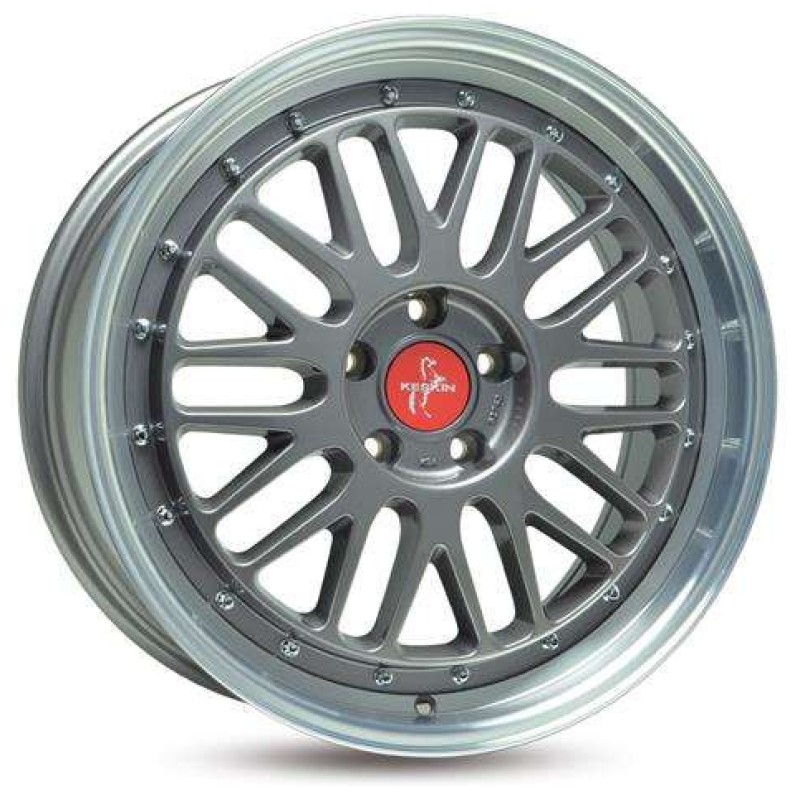 Janta aliaj Keskin Tuning KT22 8.5x20" 5x112 ET45 TGLP - Titan Grey Lip Polish