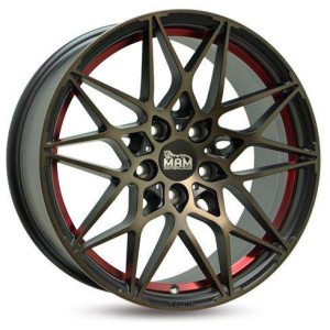 Janta aliaj MAM Leichtmetallräder B2 8.5x20" 5x112 ET45 BRI - BLACK RED INSIDE