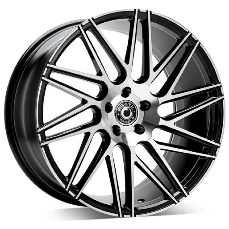Janta aliaj Wrath Wheels WF-4 10.0x20" 5x120 ET42 BP - Black polished