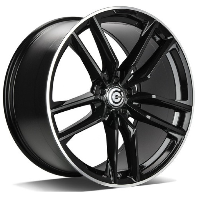 Janta aliaj Carbonado Invention 11.0x21" 5x112 ET49 BGLP - Black Glossy Lip Polished