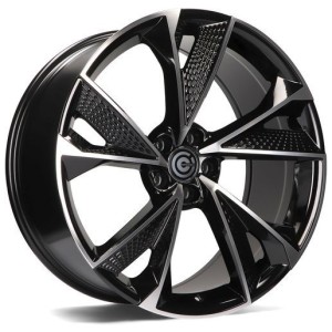 Janta aliaj Carbonado Luxury 9.5x21" 5x112 ET25 BFP - Black Front Polished