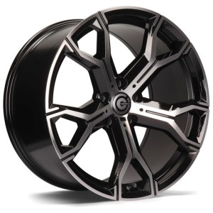 Janta aliaj Carbonado Ring 10.5x21" 5x112 ET43 BFP - Black Front Polished