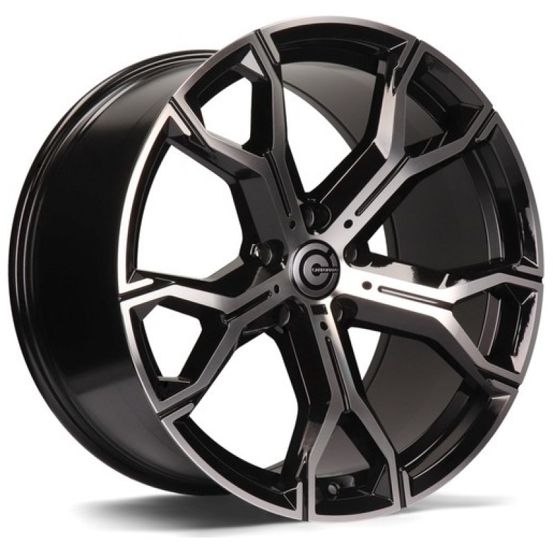 Janta aliaj Carbonado Ring 10.5x21" 5x112 ET43 BFP - Black Front Polished
