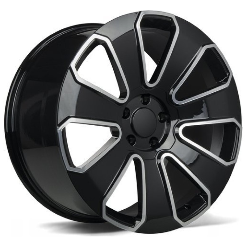 Janta aliaj CForged CF-14 10.0x22" 5x130 ET30 BMF - Candy Black Glossy Diamond Cut Face