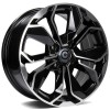 Janta aliaj Carbonado Rewind 6.0x14 4x100 ET35 BFP - Black Front Polished