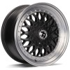 Janta aliaj seventy9 SV-E 7.0x15 4x100 ET30 DMBLP - Matt Black Front Polished Lip Polished