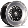Janta aliaj seventy9 SV-F 7.0x15 4x100 ET30 DMBLP - Matt Black Front Polished Lip Polished
