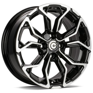 Janta aliaj Carbonado Explode 6.5x15 4x100 ET35 BFP - Black Front Polished