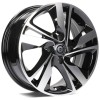 Janta aliaj Carbonado Sunshine 6.0x15 4x100 ET35 BFP - Black Front Polished