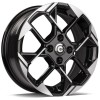 Janta aliaj Carbonado Zombie 6.0x15 4x100 ET40 BFP - Black Front Polished