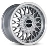 Janta aliaj Ronal LS 7.5x15 4x100 ET25 S - Silber-Frontkopiert