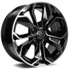 Janta aliaj Carbonado Rewind 6.5x16 4x100 ET38 BFP - Black Front Polished