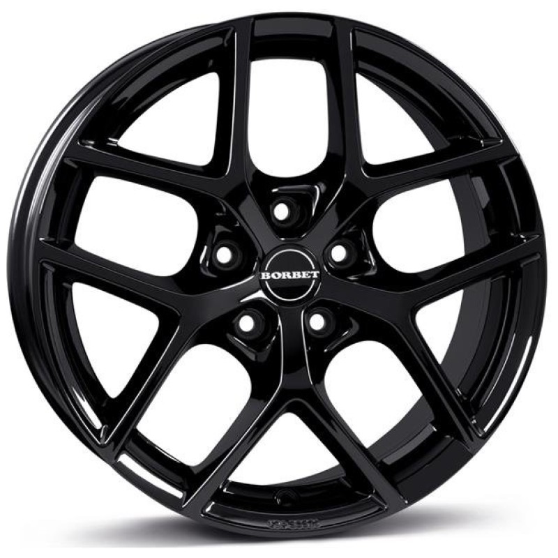 Janta aliaj Borbet Y 7.0x16 5x100 ET38 BG - Black Glossy