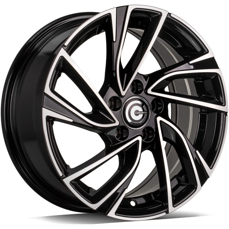Janta aliaj Carbonado Monaco 6.5x16 5x100 ET38 BFP - Black Front Polished