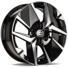 Janta aliaj Carbonado LOIRE 6.5x16 5x108 ET40 BFP - Black Front Polished