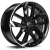 Janta aliaj Carbonado Rennes 7.0x16 5x108 ET40 BFP - Black Front Polished
