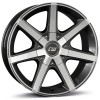 Janta aliaj Borbet CWE 7.0x16 5x130 ET38 MAGP - Mistral anthracite glossy polished