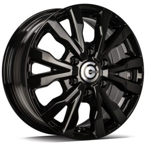 Janta aliaj Carbonado Hero 6.5x16 6x130 ET54 BG - Black Glossy
