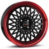 Janta aliaj Borbet B 7.0x17 4x100 ET38 BRR - Black Rim Red
