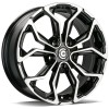 Janta aliaj Carbonado Explode 7.0x17 4x100 ET37 BFP - Black Front Polished