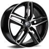 Janta aliaj Carbonado Stormy 7.5x17 5x112 ET42 BFP - Black Front Polished