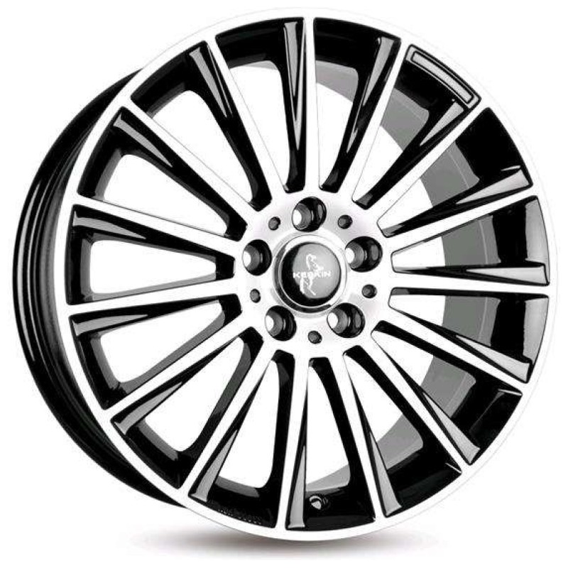 Janta aliaj Keskin Tuning KT18 7.0x17 5x112 ET38 BFP - Black Front Polish