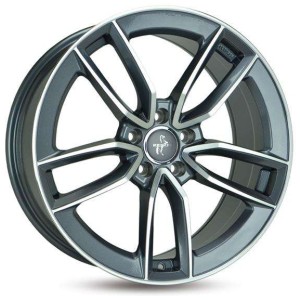 Janta aliaj Keskin Tuning KT21 7.5x17 5x112 ET30 PFP - Palladium front polish