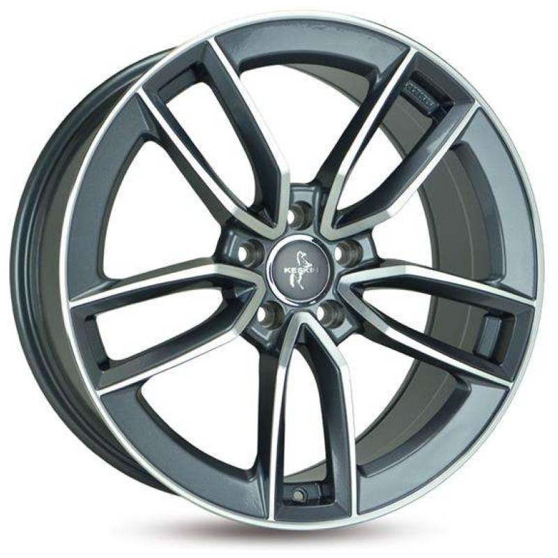 Janta aliaj Keskin Tuning KT21 7.5x17 5x112 ET30 PFP - Palladium front polish