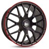 Janta aliaj MAM Leichtmetallräder GT1 8.0x18 5x100 ET45 MBLR - Matt Black Lip Red