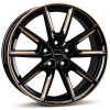 Janta aliaj Borbet LX18 8.0x18 5x108 ET45 BGGSR - Black Glossy Gold Spoke Rim