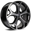 Janta aliaj Carbonado LASVEGAS 8.0x18 5x108 ET50 BFP - Black Front Polished