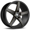 Janta aliaj seventy9 SV-N 8.0x18 5x112 ET35 BGGR - Black Matt Milled Gold