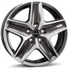 Janta aliaj Borbet CWZ 7.5x18 5x112 ET48 MAGP - Mistral anthracite glossy polished