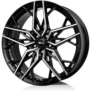 Janta aliaj Brock B44 8.0x18 5x112 ET35 SGVP - Schwarz Front-Poliert