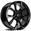 Janta aliaj Carbonado Beast 8.0x18 5x112 ET43 BFP - Black Front Polished