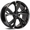 Janta aliaj Carbonado Luxury 8.0x18 5x112 ET35 BFP - Black Front Polished