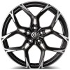 Janta aliaj Carbonado Monster 8.0x18 5x112 ET40 MBFP - Matt Black Front Polished