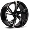 Janta aliaj Carbonado Rich 8.0x18 5x112 ET45 BFP - Black Front Polished