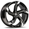 Janta aliaj Carbonado Superstar 8.0x18 5x112 ET35 BFP - Black Front Polished