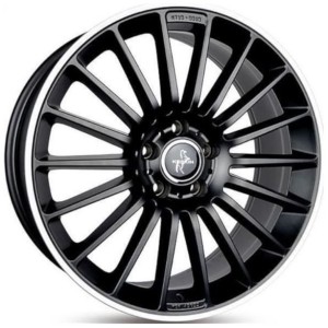 Janta aliaj Keskin Tuning KT15 8.0x18 5x112 ET45 MBLP - Matt Black Lip Polish