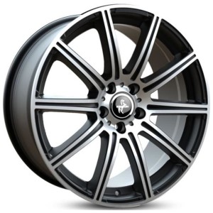 Janta aliaj Keskin Tuning KT16 8.0x18 5x112 ET45 BFP - Black Front Polish