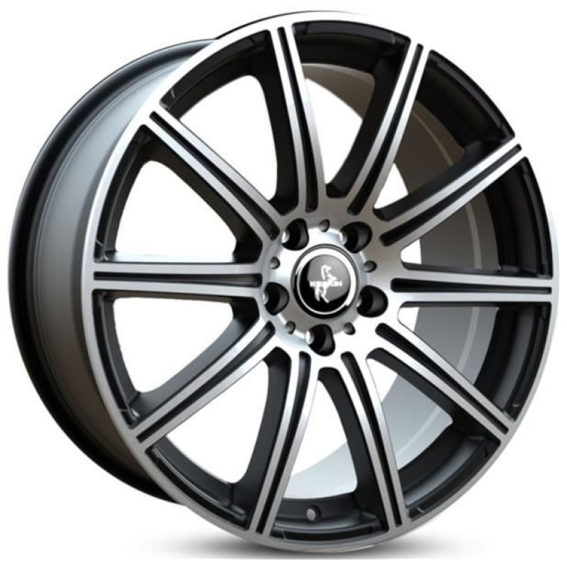 Janta aliaj Keskin Tuning KT16 8.0x18 5x112 ET45 BFP - Black Front Polish