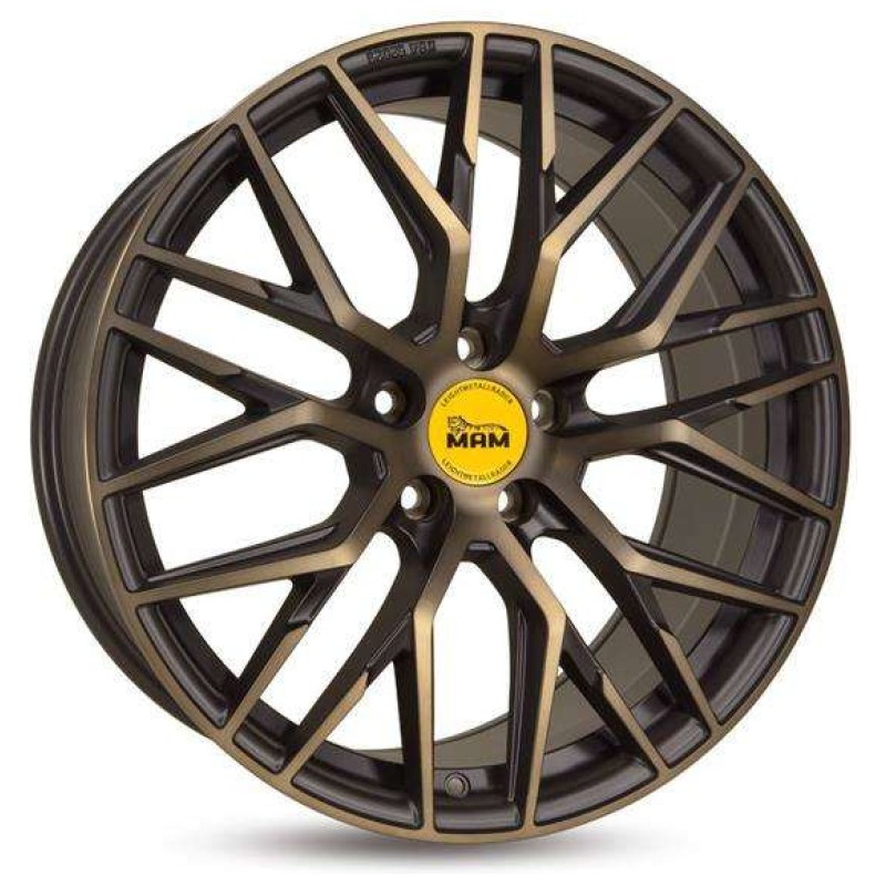 Janta aliaj MAM Leichtmetallräder RS4 8.0x18 5x112 ET45 BE - Black edition