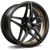 Janta aliaj seventy9 SV-A 9.0x18 5x120 ET35 DMBMG - Deep Matt Black Milled Gold