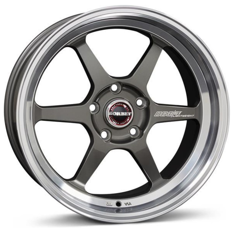 Janta aliaj Borbet DB8GT 8.5x18 5x120 ET30 GRP - Graphite rim polished