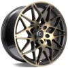 Janta aliaj Carbonado Crazy 8.5x18 5x120 ET35 BGGF - Black Glossy Gold Front